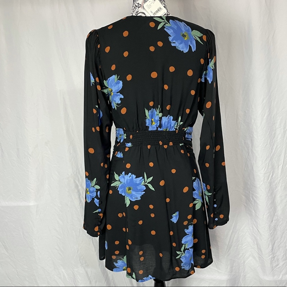 NWT Free People Date Night Mini Dress Moonlight Combo Size Small - Picture 8 of 13